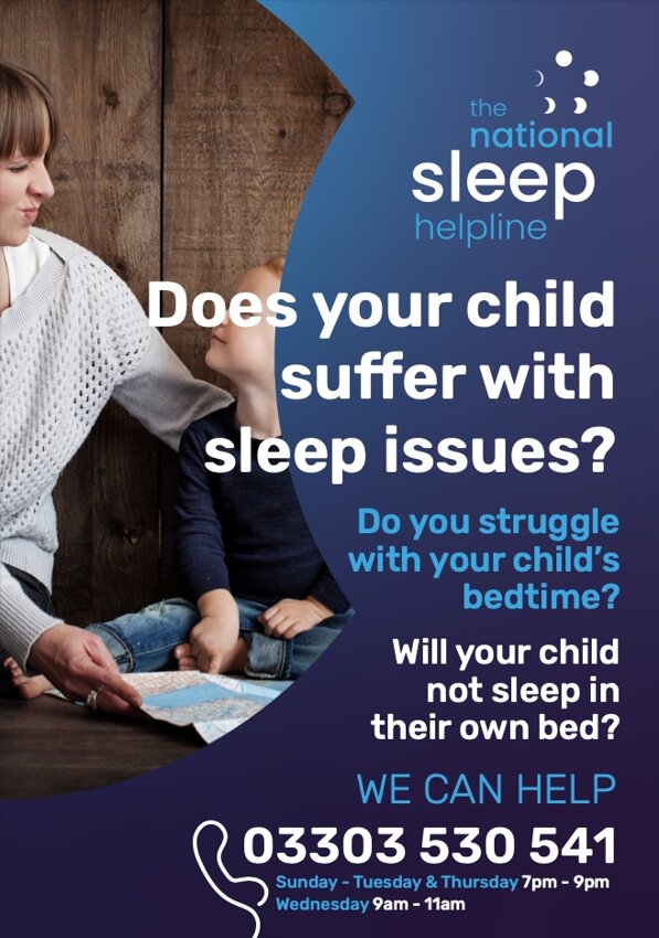 Image of The National Sleep Helpline: Does your child suffer with sleep issues?